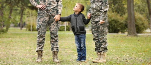 military divorce, military parents, military family